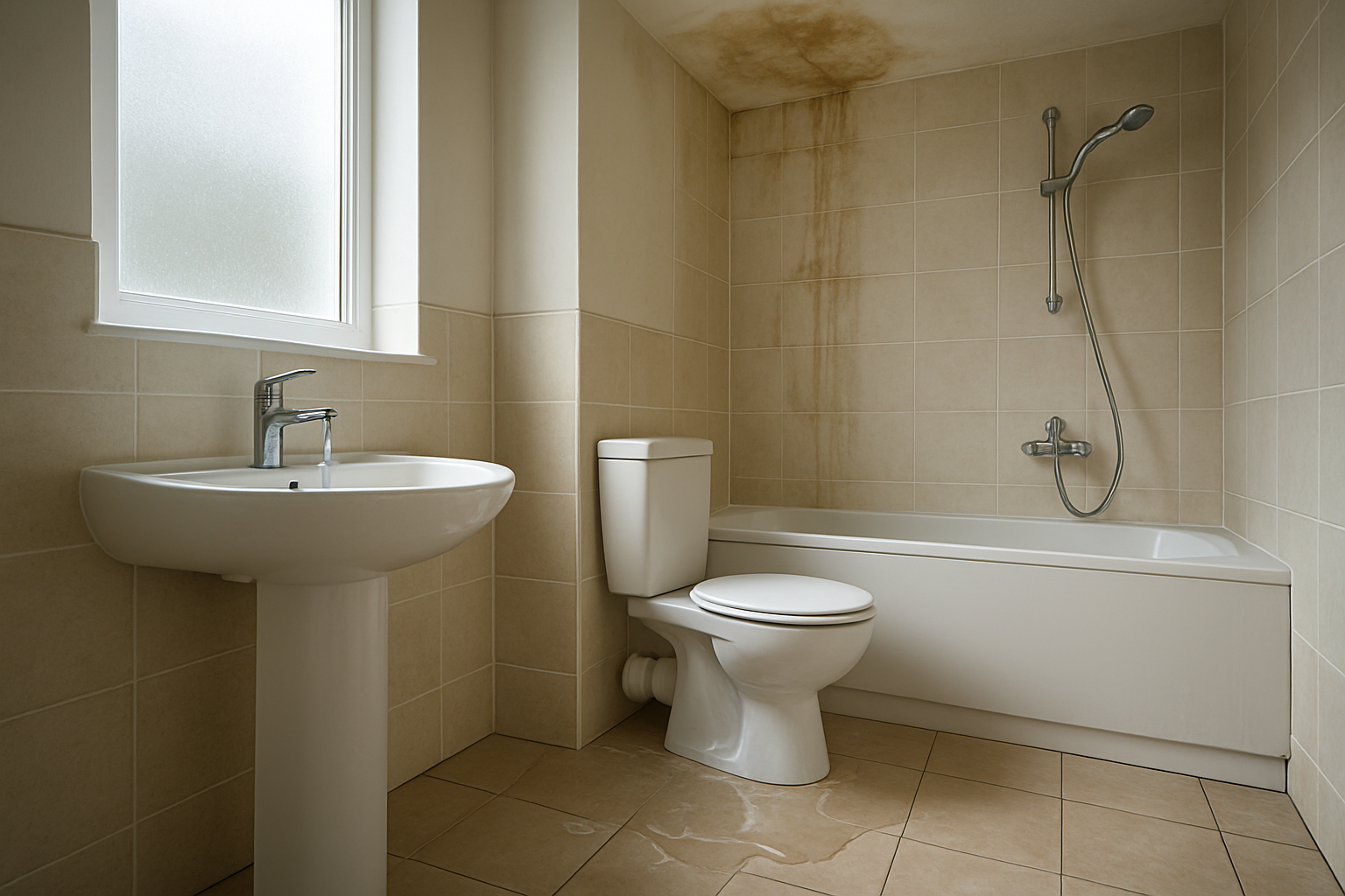 Identify the Most Common Bathroom Water Leakage Sources
